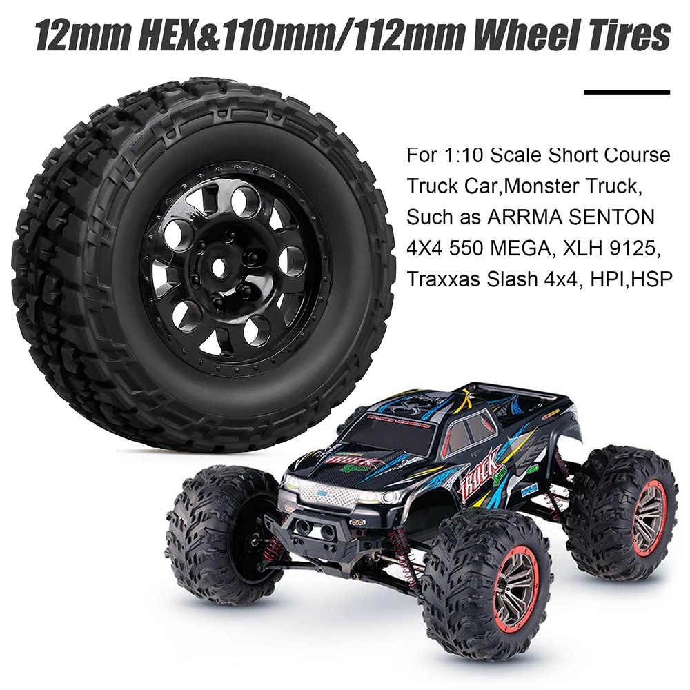48MM RC Car Rubber Tires Wheel 