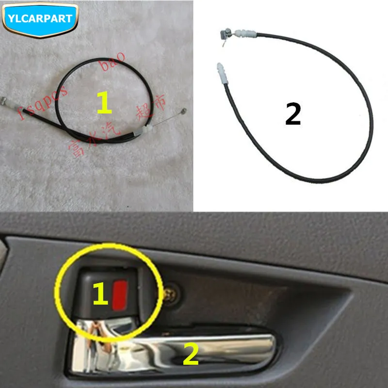 

For Geely MK 1 2,MK1 MK2,MK Cross Hatchback,Car door interior handle cable wire