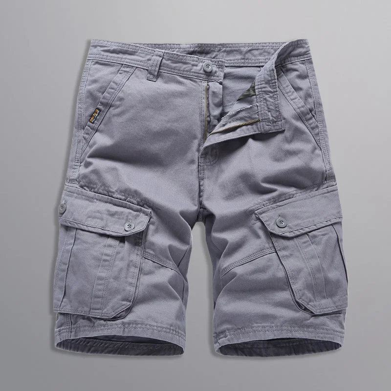 

New Summer Cargo Shorts For Men Causal Tictical Cargo Shorts Men Green Hot Military Multi Pocket Men's Summer Clothing