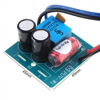 

PUV-W1 60W 12V Speaker Audio Frequency Divider Loudspeaker 2 Unit Crossover Filters for Speakers