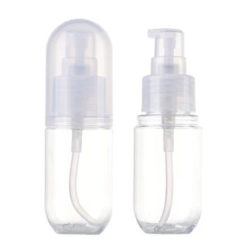 

1pc 40/60ml Refreshing Macaron Color Summer Spray Sunscreen Lotion Toner Remover Water Bottle Cosmetic Spary Pump head Bottle
