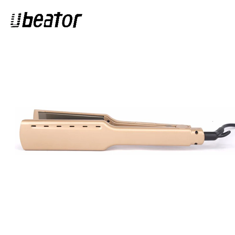 Ceramic coating LCD hair straightener Electric Hair Straightener professional flat iron Intelligent Touch Screen Titanium tool