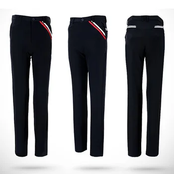 

Elastic Golf Pants Outdoor Sports Slim Polyester Spandex Replace Outwear