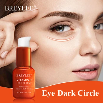 

BREYLEE Vitamin C Eye Lifting Serum Eye Cream Anti-Wrinkle Anti-Aging Remove Dark Circles Bags Puffiness Moisturizer Eye Care