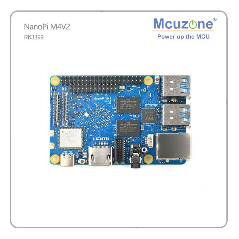  FriendlyELEC NanoPi M4 V2 4GB DDR3 Rockchip RK3399 SoC 2.4G & 5G dual-band WiFi+Bluetooth 4.1 suppo