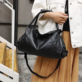 

Fashion PU Leather Woman Shoulder Bags Brand Handbags Women Designer Messenger Bag High Quality Women Mujer Bolsas totes soft