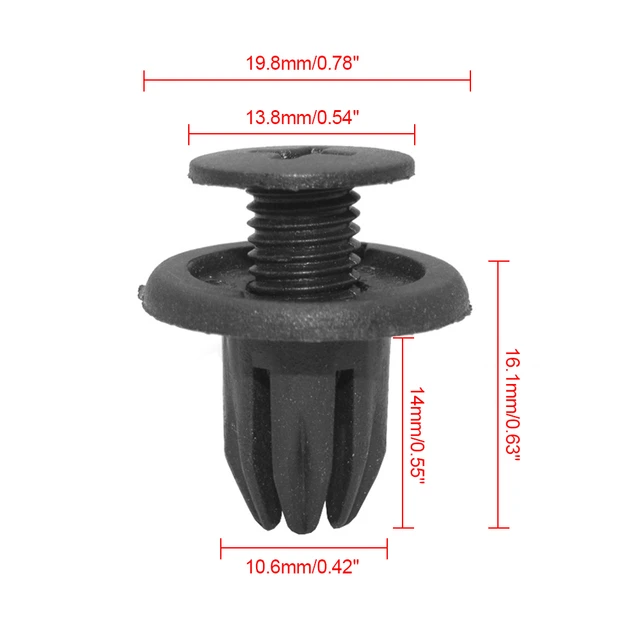 Clips de garniture d'arc de roue pour Mini BMW, panneau de seuil de porte  de pare-chocs, doublure de garde-boue, E81, E82, E83, F52, F45, F46, F48