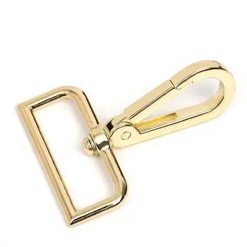 

38mm Metal Bags Strap Buckles Square Shape Belt Clasp Clip for Handbag Crossbody L9BE