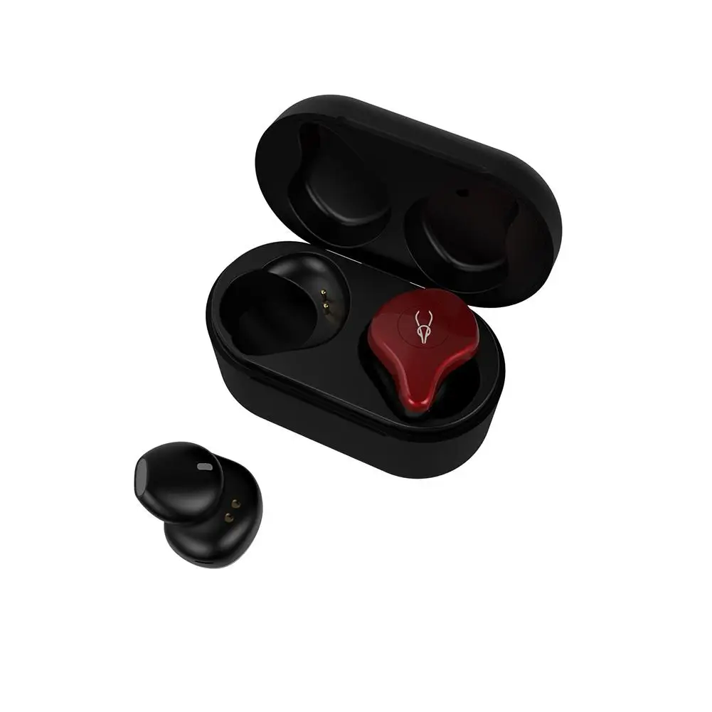 SABBAT X12pro Mini Bluetooth 5,0 Беспроводные наушники с 750 мАч зарядным устройством IPX5 водонепроницаемые спортивные наушники-вкладыши стерео гарнитура - Цвет: red