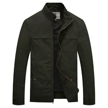

Men's Military Jacket Lightweight Spring Jacket Men Collar Casual Coat