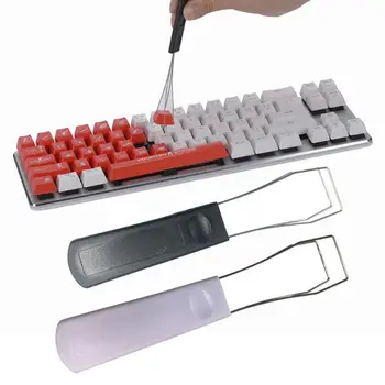 

Steel Keyboard Key Keycap Puller Plastic Handle Remover With Unloading Steel Mechanical Keyboard Cleaning Tool