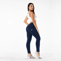 Melody High Waisted Jeans Women’s Straight Leg Jeans Fitness Jeggings  for Women Mom Femme Shapewear Bodysuit Push Up