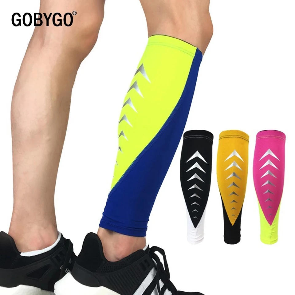 Спортивные гетры GOBYGO 1 шт. Компрессионные Леггинсы для бега походов баскетбола