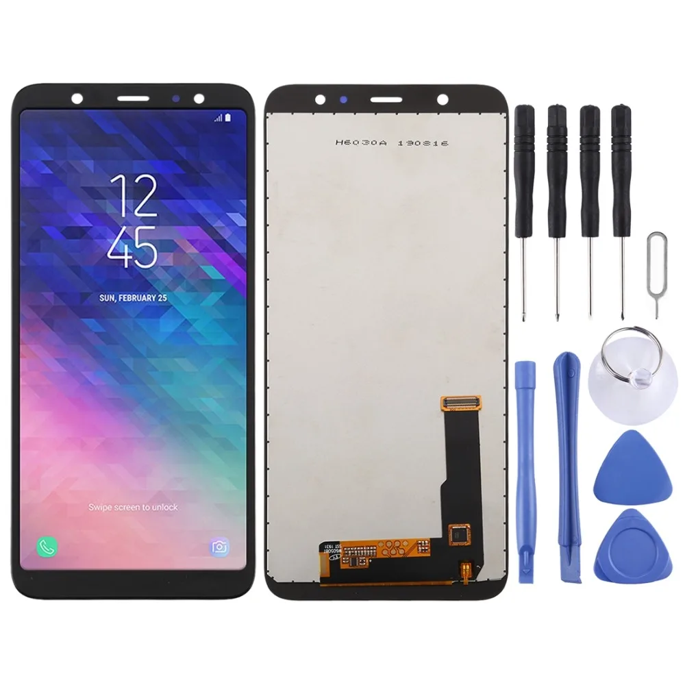 IPartsBuy incell lcd экран и дигитайзер полная сборка для Galaxy A6+() A605G