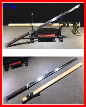 

Forged Dragon Sword Chinese KungFu Sword Saber Manganese steel Blade protect Full Tang Handle