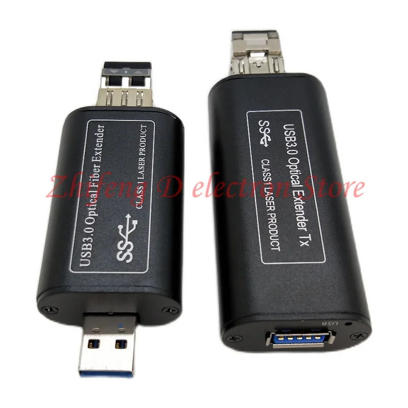 

USB3.0 optical fiber extender transceiver, mini USB optical transceiver USB3.0 to optical fiber USB3.0 optical transceiver