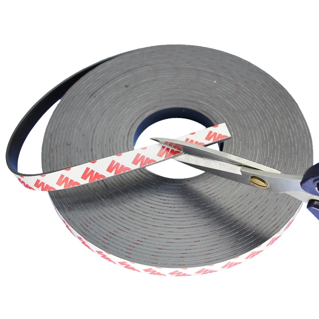 10mm-50mm Strong Magnetic Flexible Magnet Strip Rubber Craft Magnet Strip