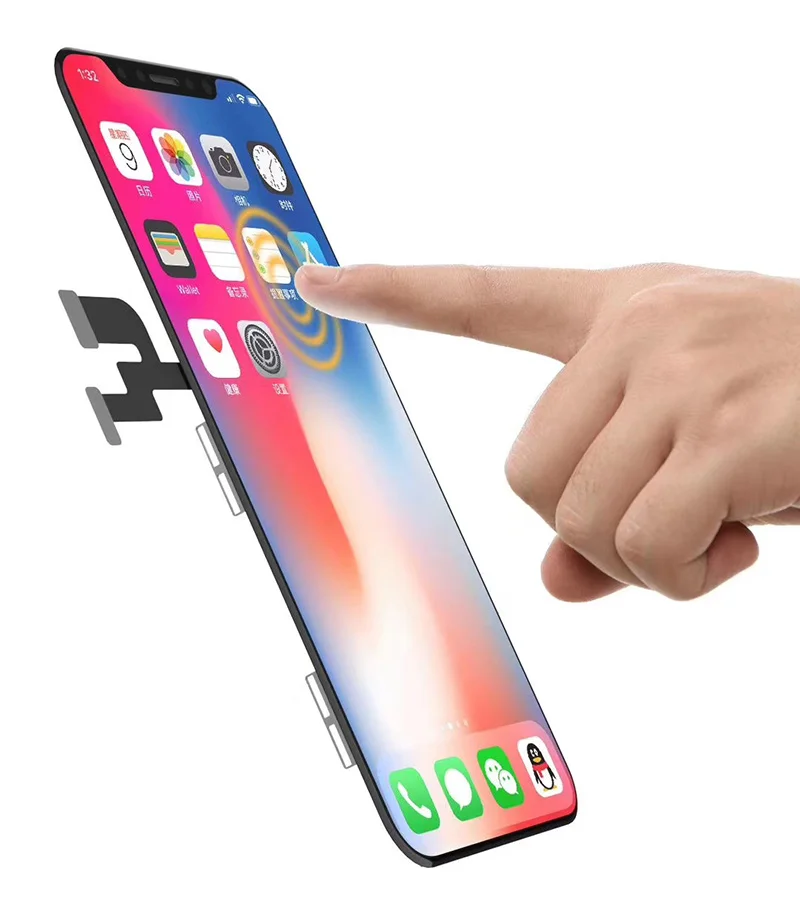 BFOLLOW копия lcd/OLED для iPhone X замена экрана истинный тон дигитайзер дисплей сборка рамка печать