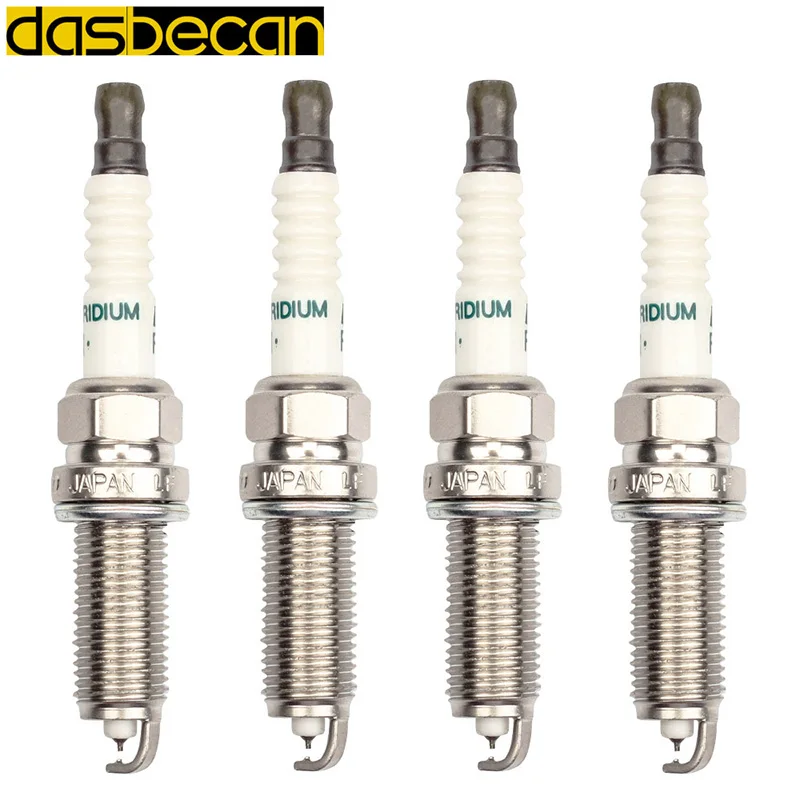 

Dasbecan 4 Pcs Iridium Spark Plug FXE20HR11 For NISSA X-TRAIL SERENA MARCH ALMERA Plug Spark 22401-CK81 B 0 242 129 514