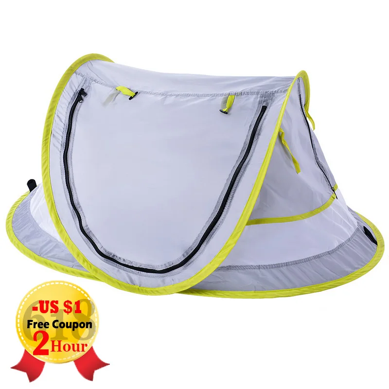

Baby Tent For Beach UV Protection Foldable Mosquito Net Outdoor Camping Tents Kids Beach Play Tent
