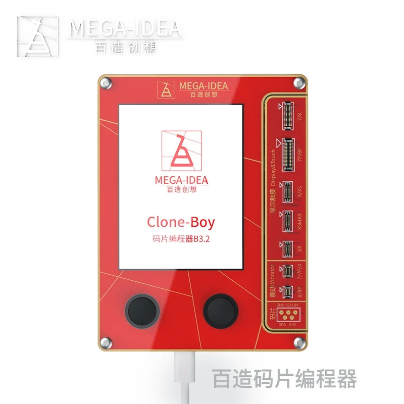 BRNEACI QIANLI Mega Idea для iPhone 7 8 8P XR XSMax чип программист ЖК-экран оригинальный цвет