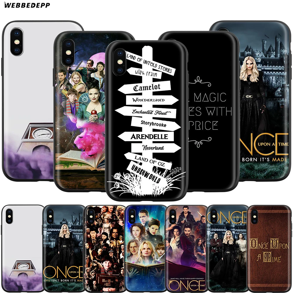 

Webbedepp Once Upon A Time OUAT Case for Apple iPhone 11 Pro XS Max XR X 8 7 6 6S Plus 5 5S SE