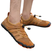 Men Barefoot Five Fingers Shoes Summer Water Shoes for Men Outdoor Lightweight Men Shoes Fitness Sports Sneakers#N