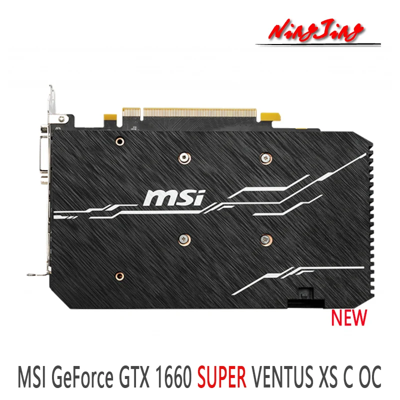 NEW MSI GeForce GTX 1660 SUPER VENTUS XS C OC 1660S 12nm 6G GDDR6 192bit Video Cards GPU Graphic Card DeskTop CPU Motherboard gpu pc