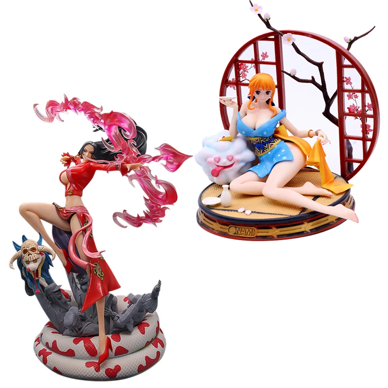 Anime One Piece Boa Hancock Nami Mihawk Ronoa Zoro Ghost 3d2y Three Knife Ghost Cut Ver Pvc Action Model Figure Collection Gift Action Figures Aliexpress