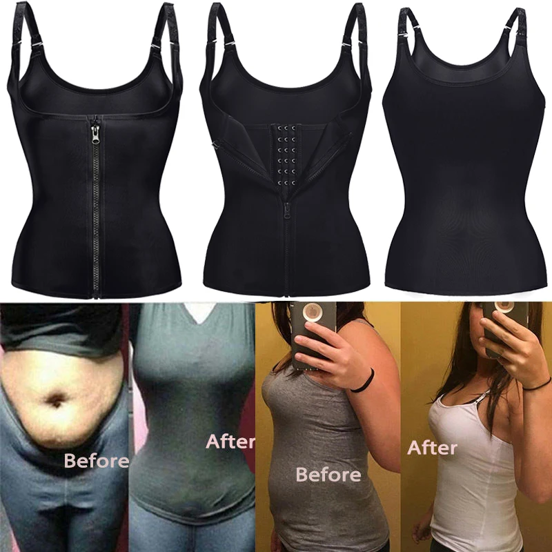 Chaleco Sauna para Mujer Faja Reductora Mujer Perdida de Peso Sauna Adelgazantes Chaleco Sauna para Mujer Faja Reductora Mujer Perdida de Peso Sauna Adelgazantes