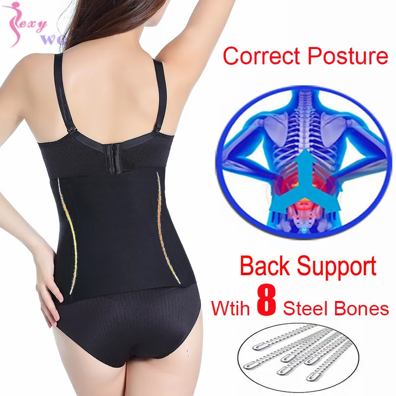 SEXYWG тренажер для талии Cincher послеродовой пояс для женщин power Hot Body Gym Shaper пояс под грудью контроль корсет Фирма Спорт