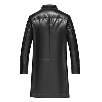 

Genuine Leather Jacket Winter Jacket Men Mink Fur Collar Real Sheepskin Coat for Men Warm Down Jackets MG-1831052 Y2041