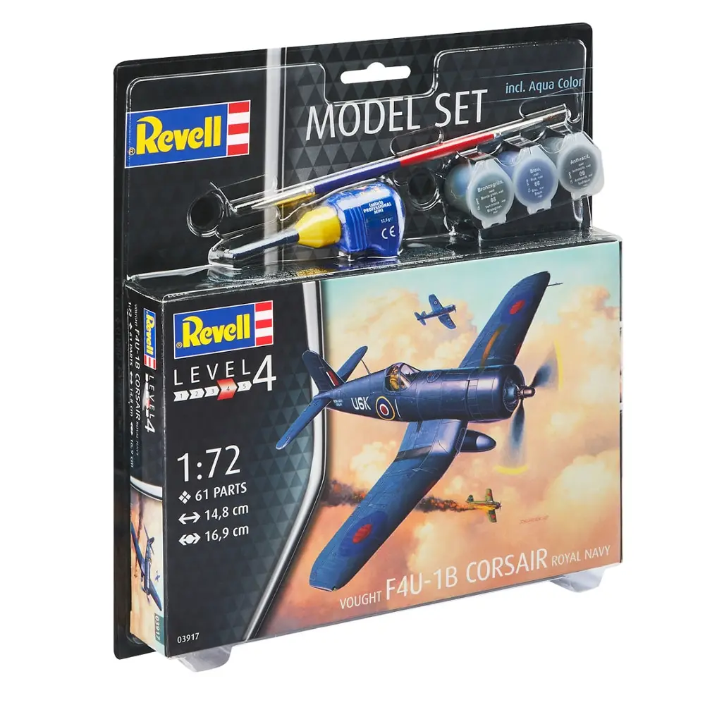 Набор Палубный истребитель FAU-1B Corsair Royal Navy | Игрушки и хобби