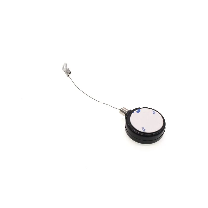 50pcs/lot Jewelry anti-theft cable box ring plate anti-theft buckle retractable protection box