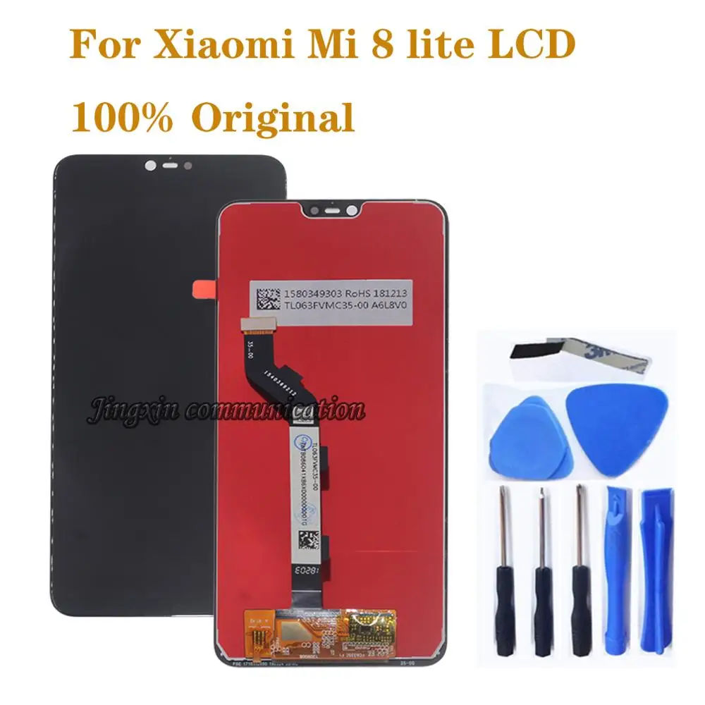 6 26 &quotОригинальный ЖК дисплей для Xiaomi Mi 8 Lite 8X сенсорный экран дигитайзер в сборе