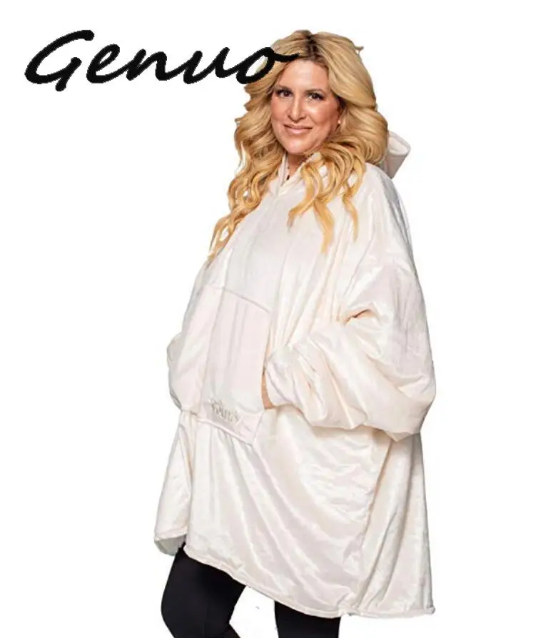 Blanket With Sleeves Women Oversized Hoodie Fleece Warm Hoodies Sweatshirts Giant TV Blanket Women Hoody Robe Casaco Feminino Blanket With Sleeves Women Oversized Hoodie Fleece Warm Hoodies Sweatshirts Giant TV Blanket Women Hoody Robe Casaco Feminino