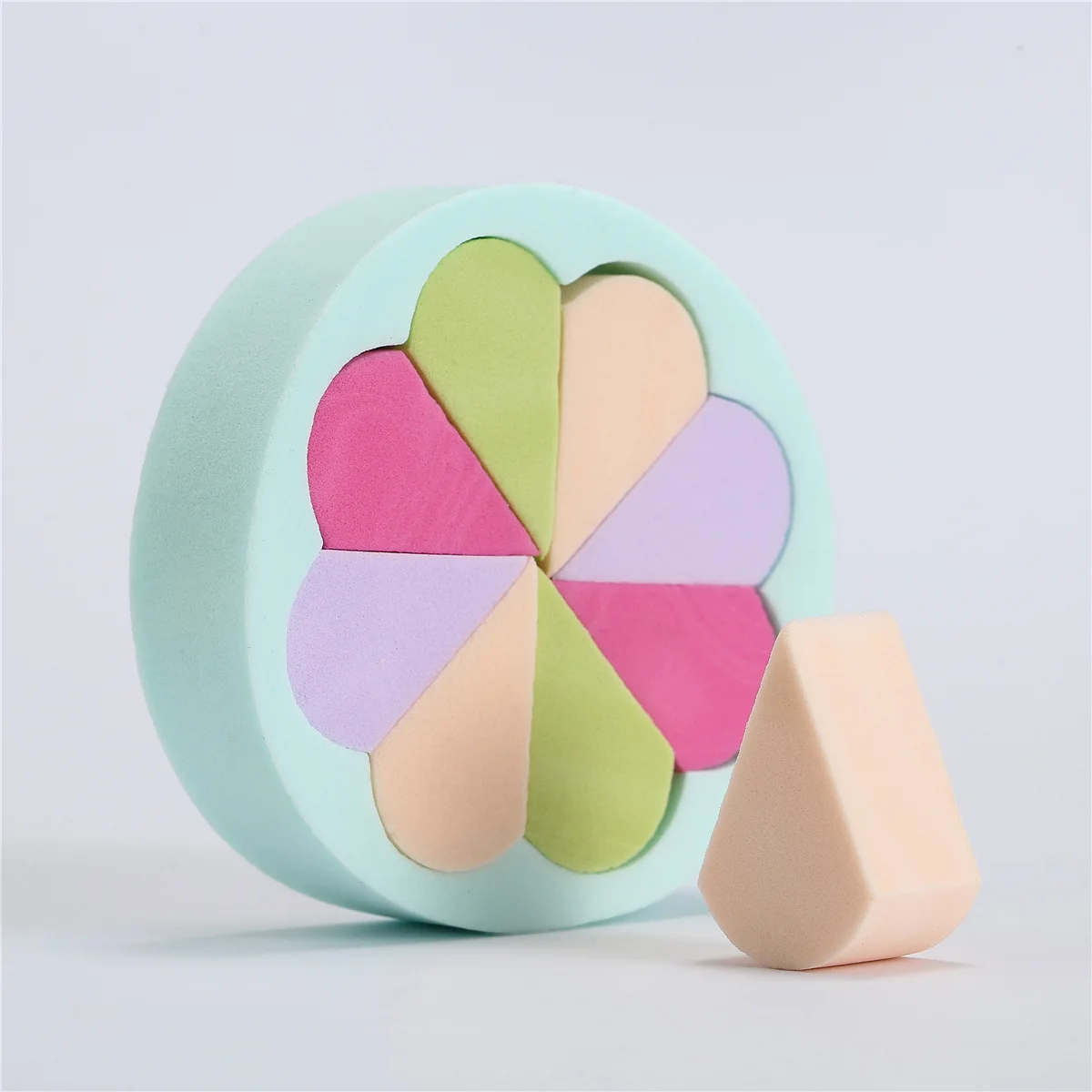 1 Set Face Sponge Cleansing Beauty Makeup Sponges for Women Make Up Dry and Wet Soft Cosmetic Puff