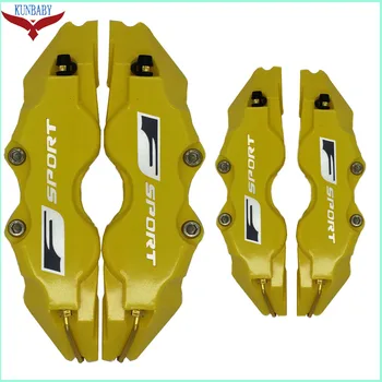 

KUNBABY Yellow Brake Caliper Cover ABS Plastic Model 3 F Sport Car Styling Decoration For Lexus