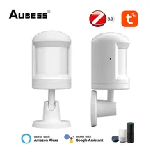 

Aubess Tuya Motion PIR Sensor Detector Graffiti WiFi Movement Sensor Smartlife Tuya APP Wireless Home Security System With Aleax
