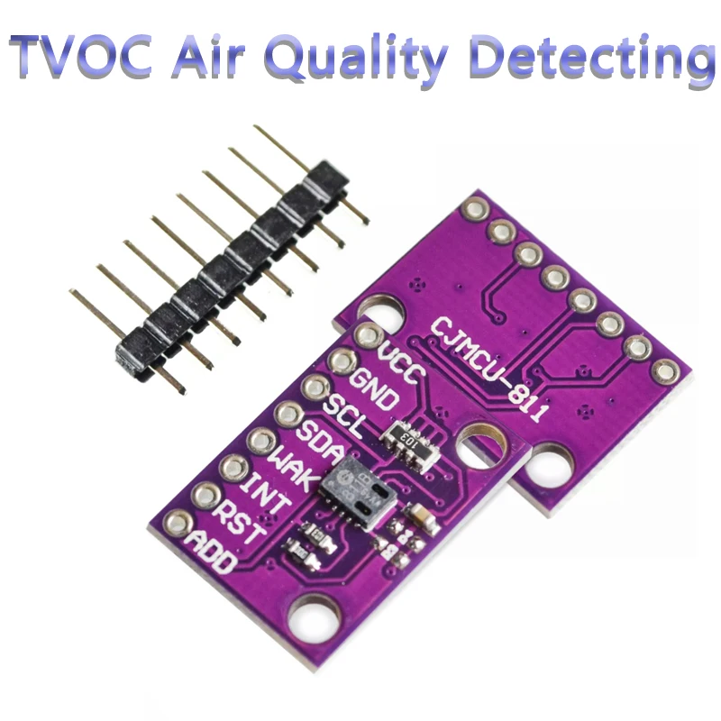 Газовый Сенсор обнаружения двуокиси углерода модуль CCS811 CO2 ECO2 TVOC качества