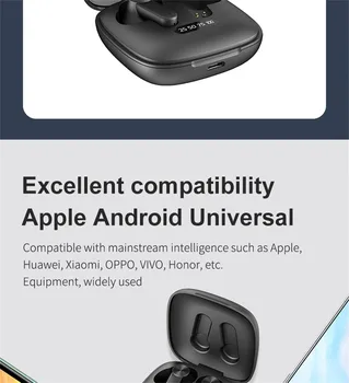 

Free shipping CARPRIE XG31 Wireless Headphones Bluetooth5.0 Earphone HiFi IPX5 Waterproof Earbuds Control Headset fone de ouvido