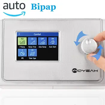 

MOYEAH BPAP Ventilator BiPAP Machine Medical Equipment With Nasal Mask Insert SD Card For Sleep Apnea Nasal Anti Snoring