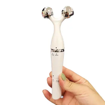 

Facial And Eye Wrinkle Removal Massager Three-in-one 3D Electric Roller Convenient Beauty Instrument