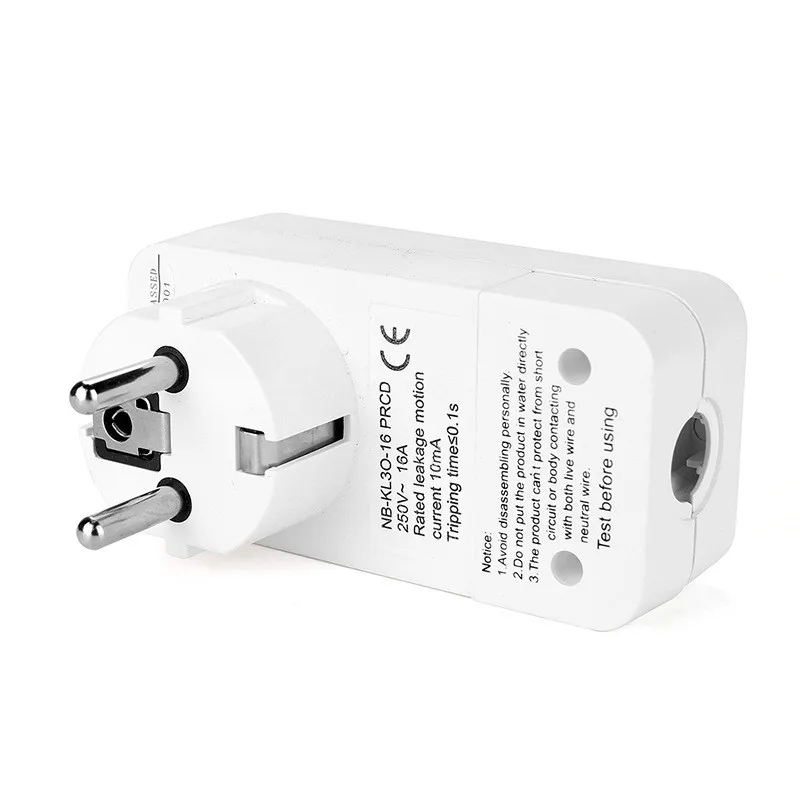 para aquecedor de agua protecao contra vazamento a terra plugue eu 16a 250v 02