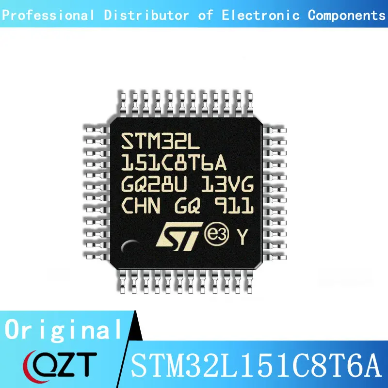 10pcs/lot STM32L151 STM32L151C8 STM32L151C8T6 STM32L151C8T6A LQFP48 Microcontroller chip New spot stm32l151c8t6a stm32l151 32l151c8t6a stm32l lqfp 48 32mhz 64kb flash mcu chip 32 bit microcontroller stm32l151c8t6a