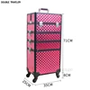 Luxury multi-layer professional trolley makeup suitcase portable cosmetic rolling luggage nail art tattoo beauty travel suitcase ► Photo 1/6