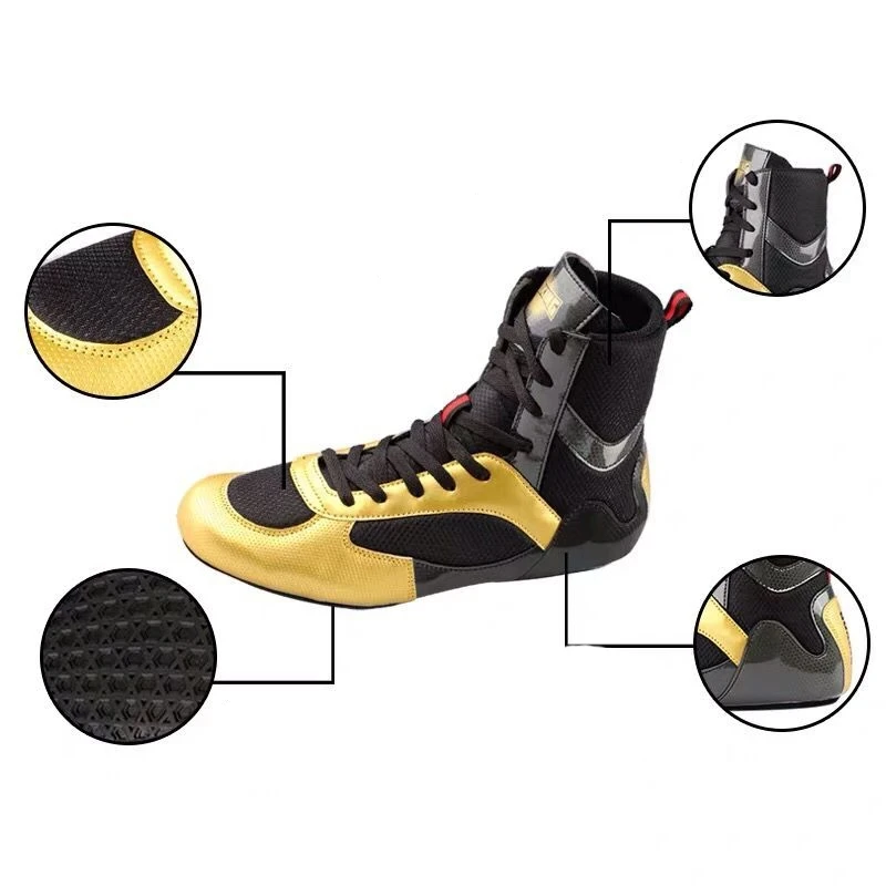 Adults Men Women Weightlifting Wrestling Powerlifting Boxing Shoes Martial Arts Boots Combat Gear martial arts shoes wrestling boots