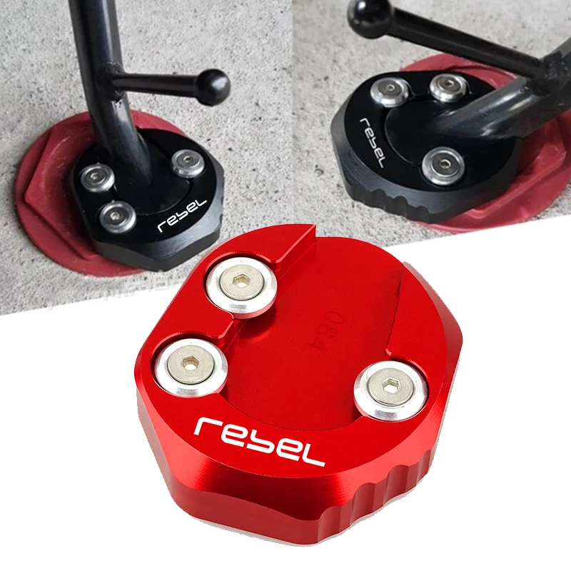 

Для Honda Rebel CMX 300 500 CMX300 CMX500 аксессуары для мотоциклов подставка удлинитель боковая подставка увеличитель пластина