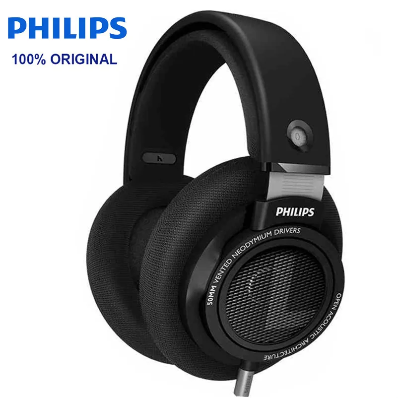 Оригинальные Наушники Philips SHP9500, наушники с проводом длиной 3 м, гарнитура для xiaomi huawei Galaxy S8/s9 MP3 - Цвет: SHP9500