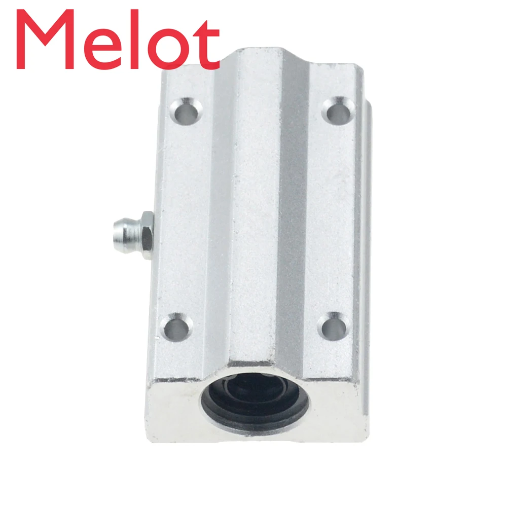 

4pcs/lot SC20LUU SCS20LUU 20mm long type Linear Ball Bearing Block CNC Router with LM20LUU Bush Pillow Block Linear Shaft CNC 3D